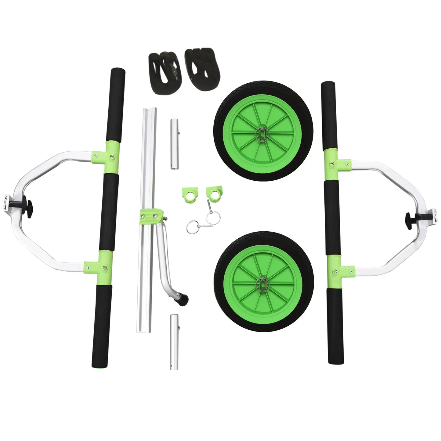 Adjustable Width Kayak Cart Dolly, Green Kayak Carts at Gallery Canada