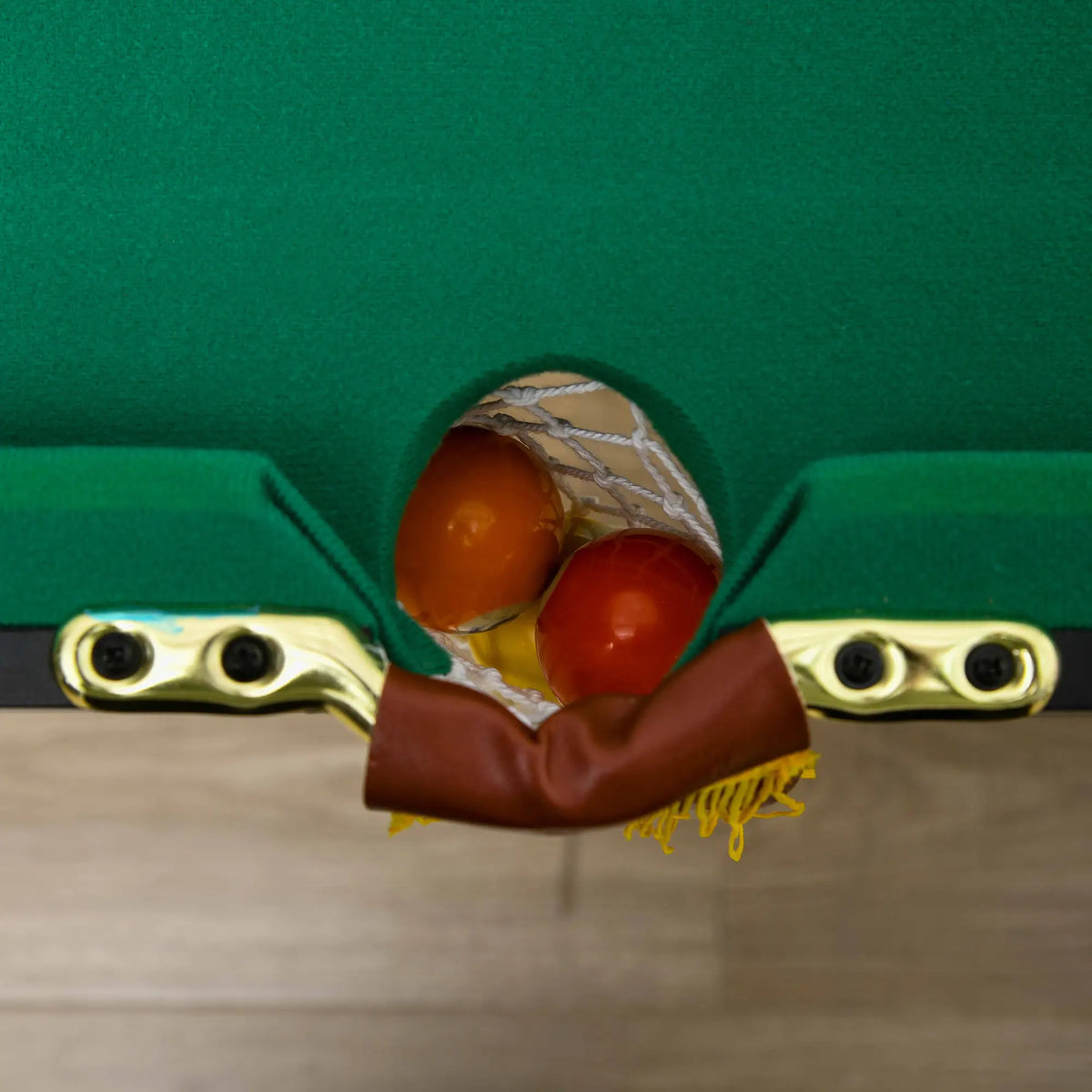 55 Folding Pool Table Set, Adjustable Height, 2 Cues, 16 Balls, Green Game Tables at Gallery Canada