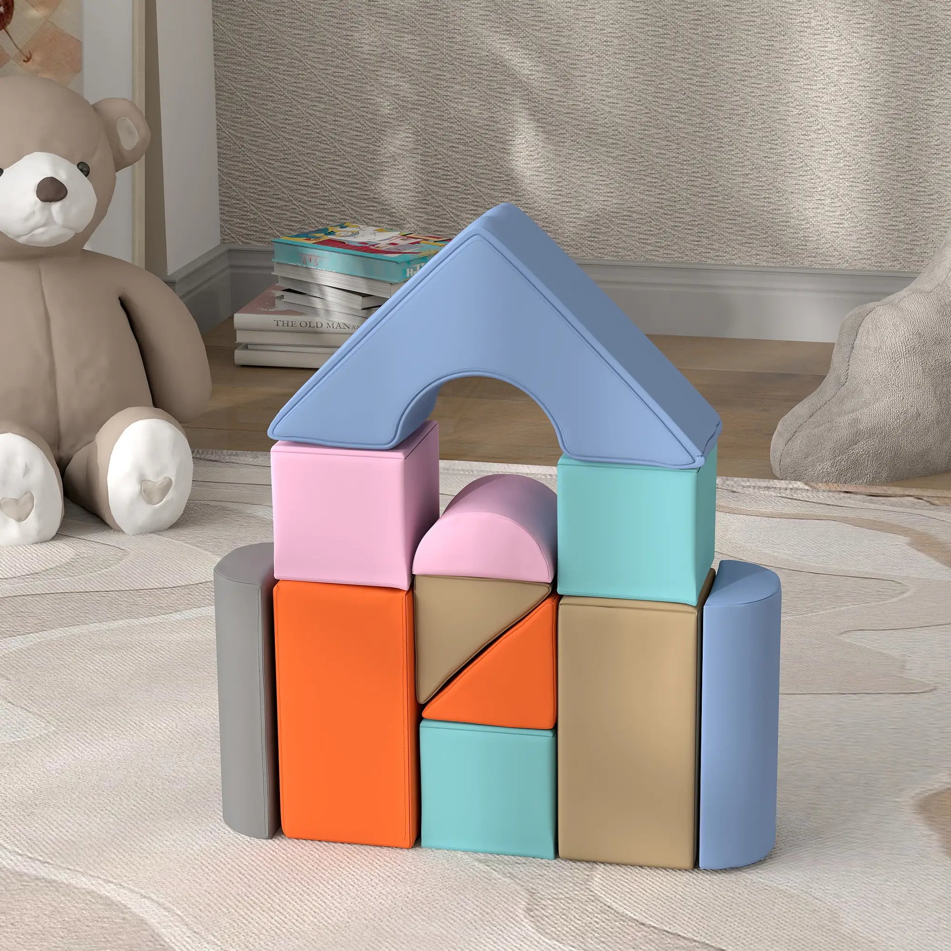 11 Piece Soft Play Equipment, 6-72 Months, Light Colour Baby Gym & Playmats at Gallery Canada