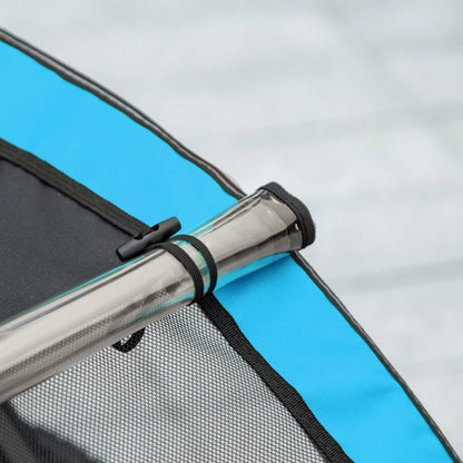 3-In-1 Bike Trailer, 2 Seats, 5-Point Harness, Storage, Blue Kids Bike Trailers at Gallery Canada