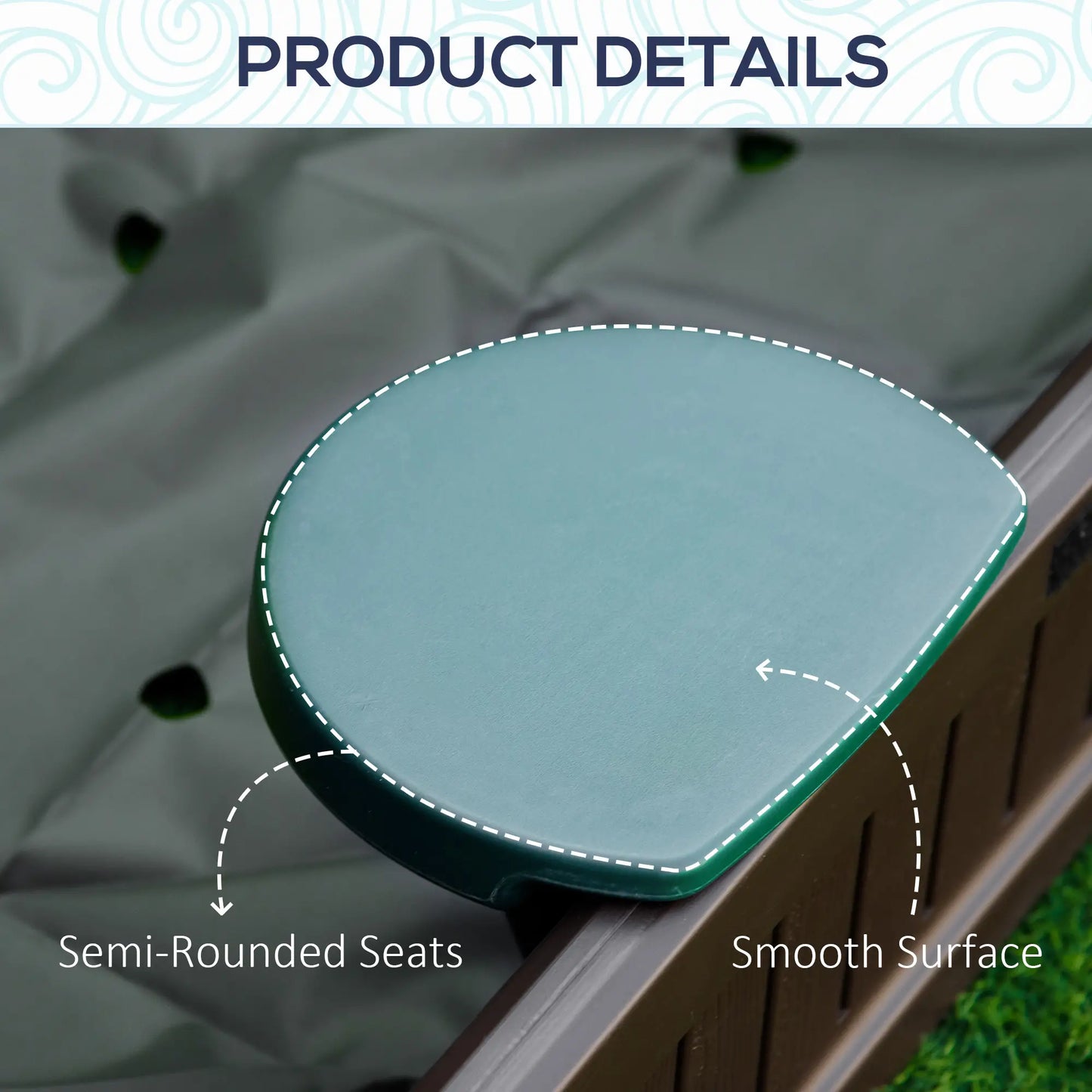 DIY Kids Sandbox with Waterproof Cover, Sand Playset, 3-12 Years, Brown Sandboxes & Accessories at Gallery Canada