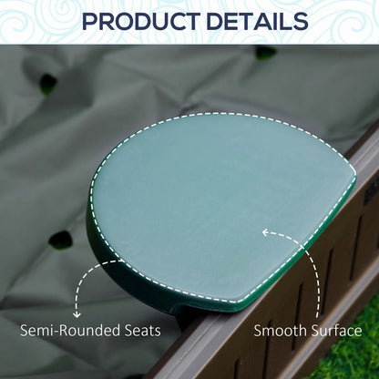 DIY Kids Sandbox with Waterproof Cover, Sand Playset, 3-12 Years, Brown Sandboxes & Accessories at Gallery Canada