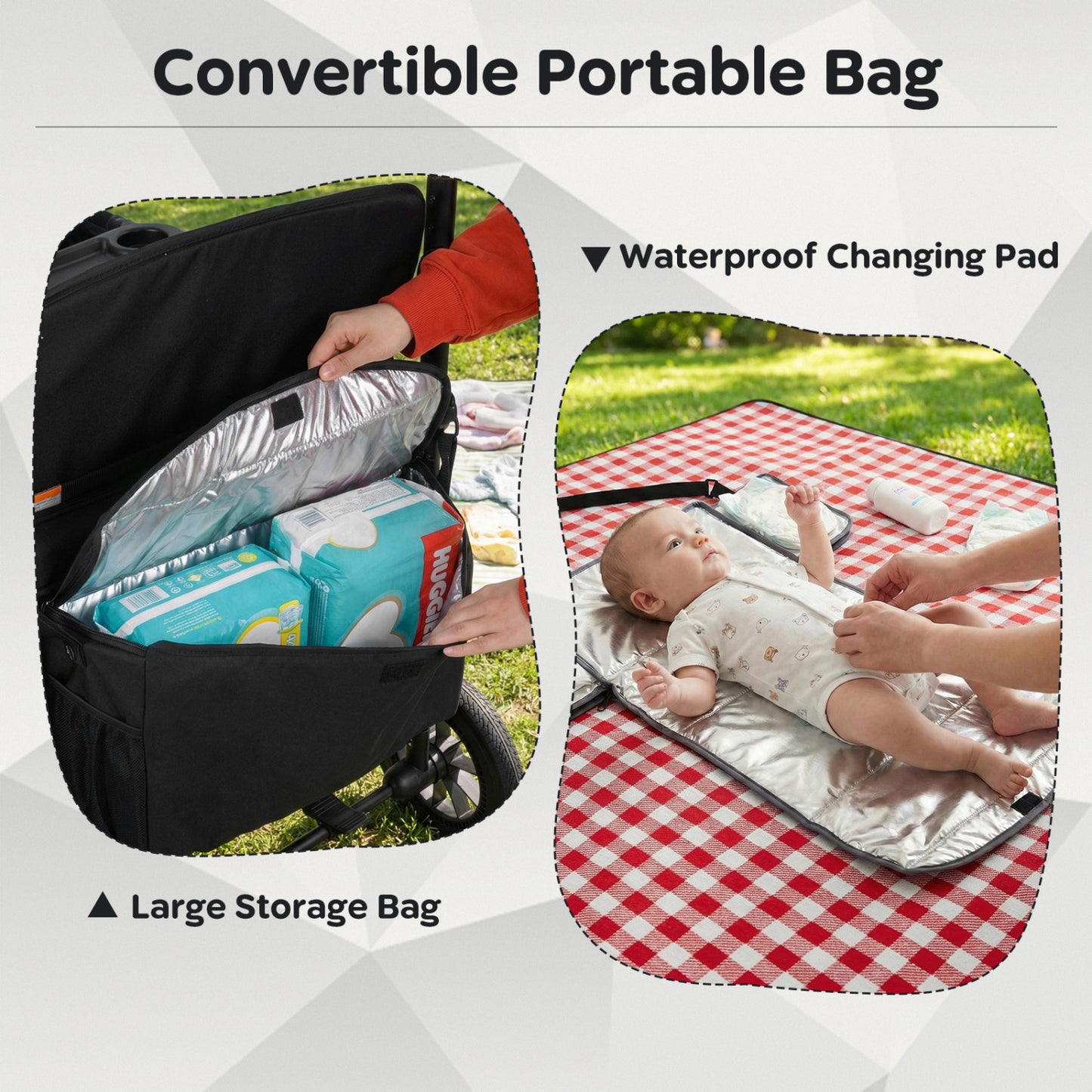 Foldable 4-Seater Wagon Stroller For 4 Kids, Black Baby Strollers at Gallery Canada