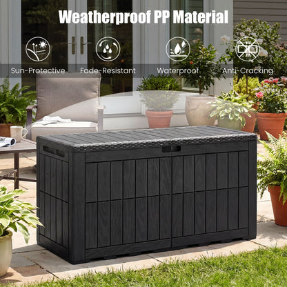 Waterproof Lockable Outdoor Deck Box Sheds & Outdoor Storage at Gallery Canada
