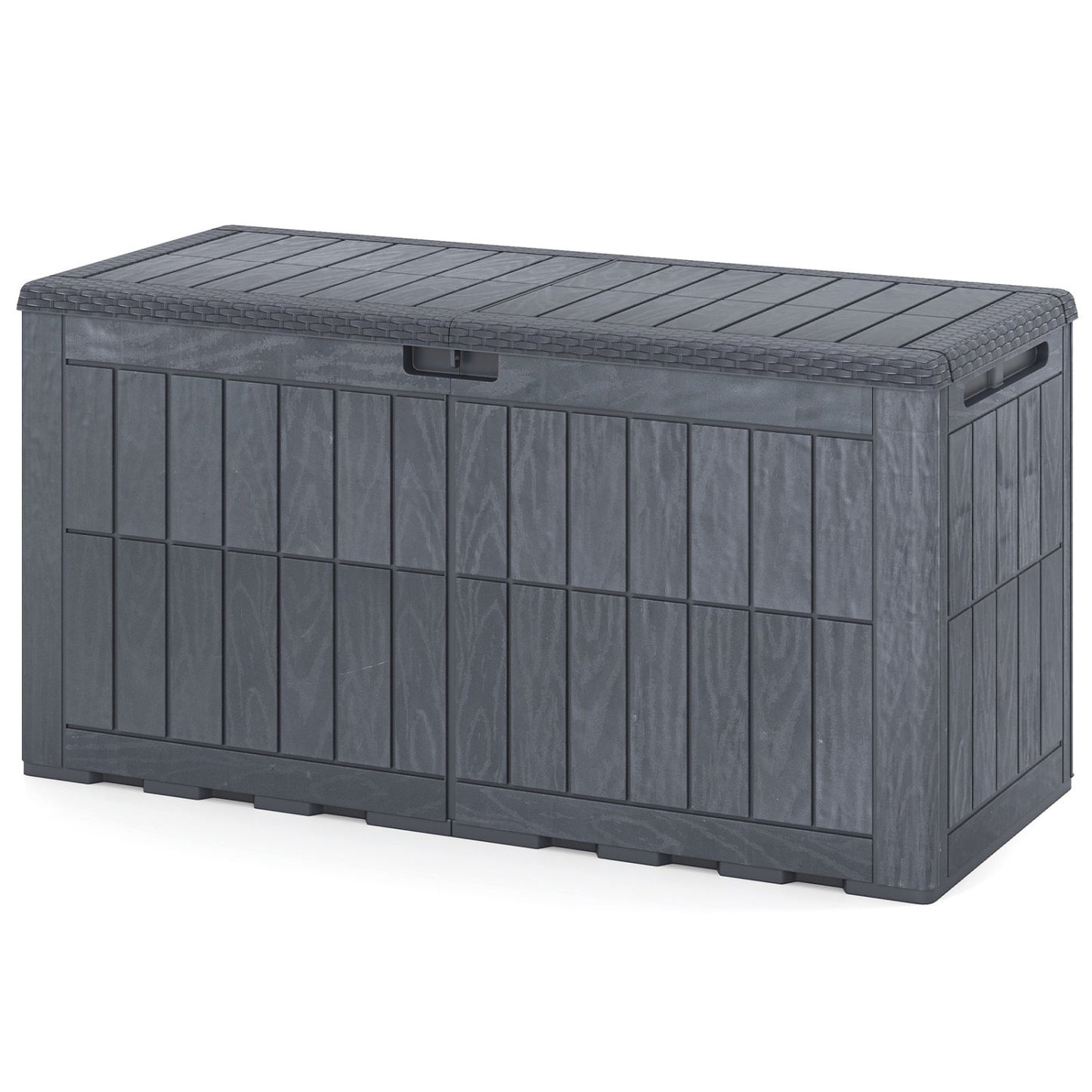 Waterproof Lockable Outdoor Deck Box, Gray Sheds & Outdoor Storage at Gallery Canada