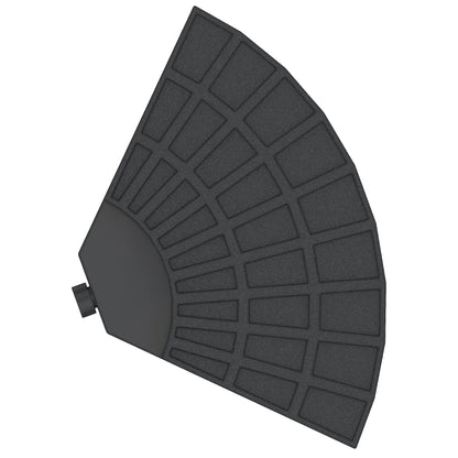 Set of 4 Outdoor Umbrella Base Weights, Cross Base Parasol Holder Umbrella Bases at Gallery Canada