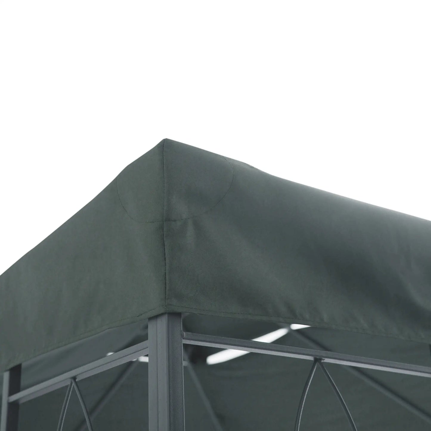 13' x 10' Gazebo Replacement Canopy, 2 Tier Top UV Cover, Grey Gazebo Canopy Replacement at Gallery Canada