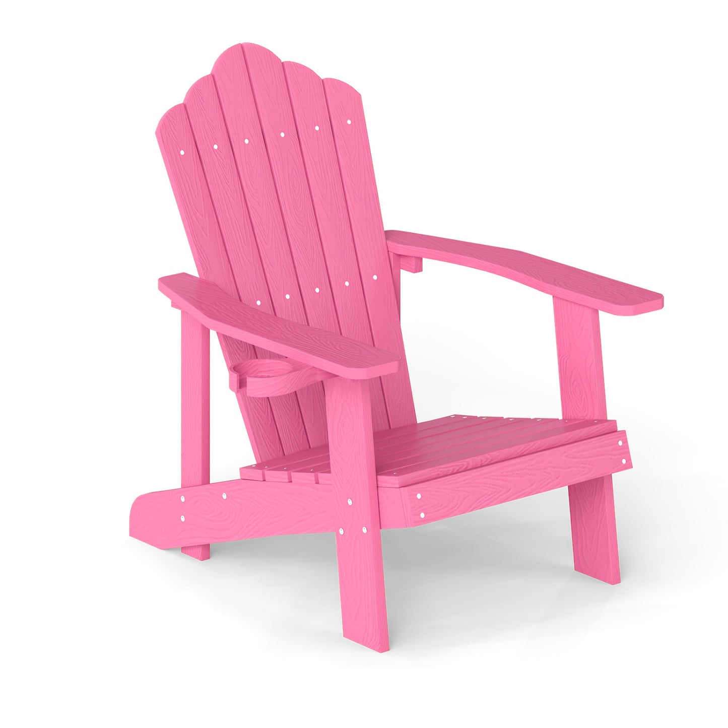 Outdoor Adirondack Chair, Weather Resistant HIPS, Pink Adirondack Chairs Pink at Gallery Canada