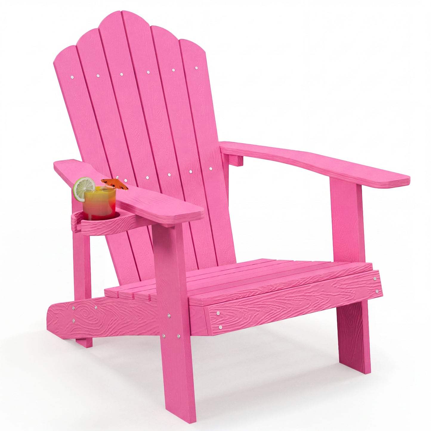 Outdoor Adirondack Chair, Weather Resistant HIPS, Pink Adirondack Chairs at Gallery Canada
