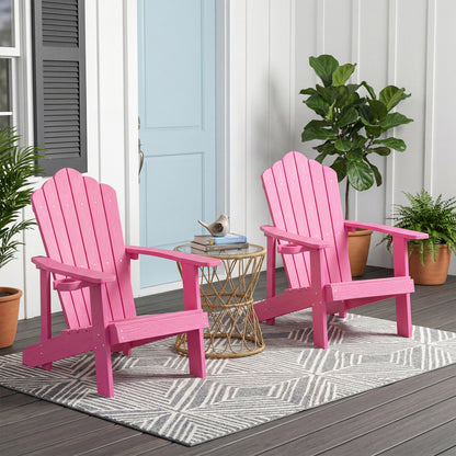 Outdoor Adirondack Chair, Weather Resistant HIPS, Pink Adirondack Chairs at Gallery Canada