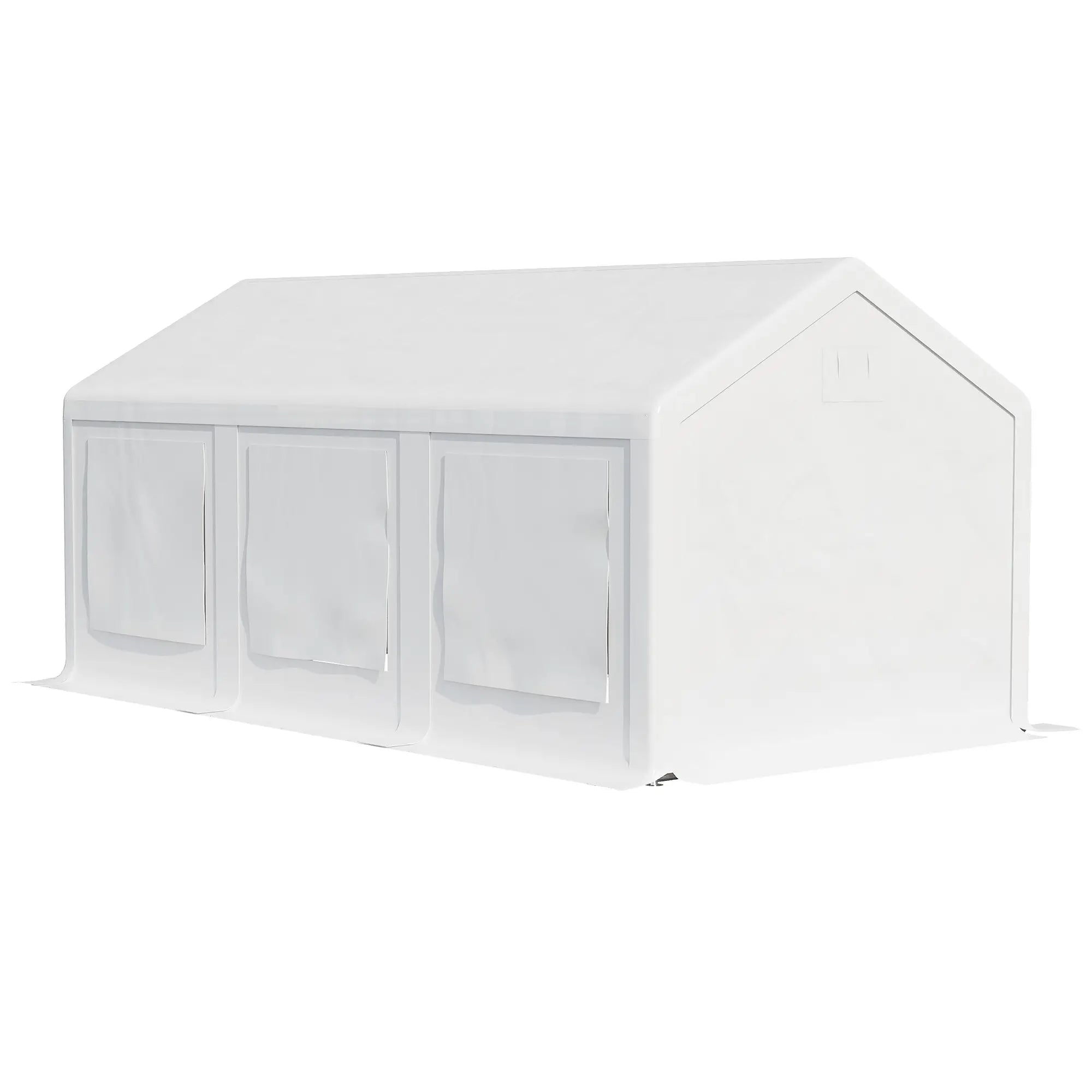 20' x 10' Party Tent Canopy, Gazebo with Removable Side Walls, White Canopy Tents at Gallery Canada