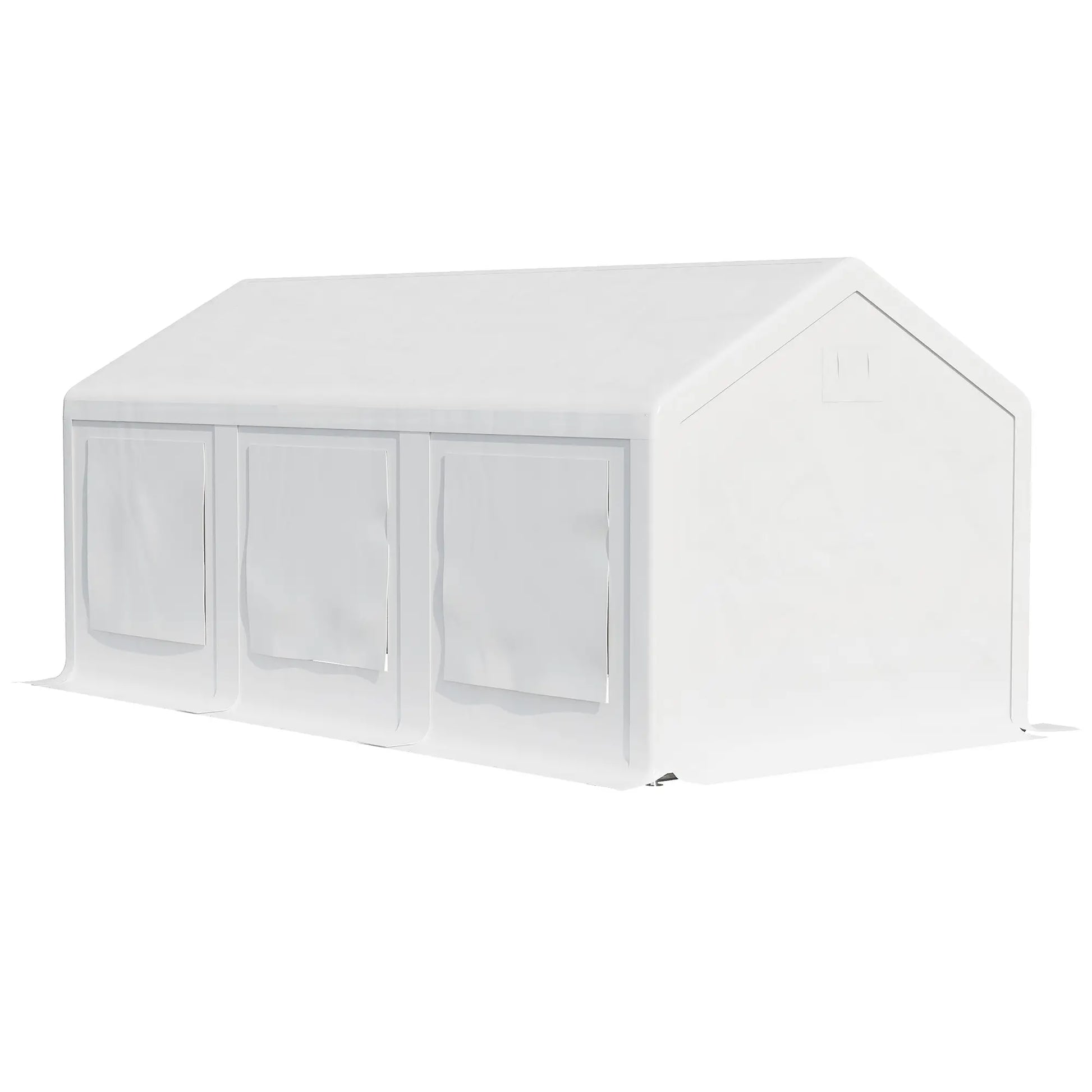 20' x 10' Party Tent Canopy, Gazebo with Removable Side Walls, White Canopy Tents at Gallery Canada