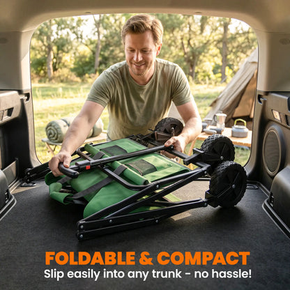 Folding Wagon Cart, Heavy Duty Outdoor Utility Garden Shopping Cart Folding Garden Carts at Gallery Canada