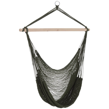 Portable Hammock Chair, Hanging Swing for Outdoor, Army Green Hammock Swings Army Green at Gallery Canada