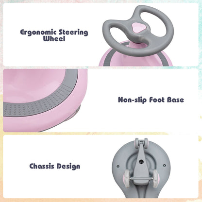 Wiggle Car Ride-On Toy With Flashing Wheels, Pink Push & Pedal Ride On Toys at Gallery Canada