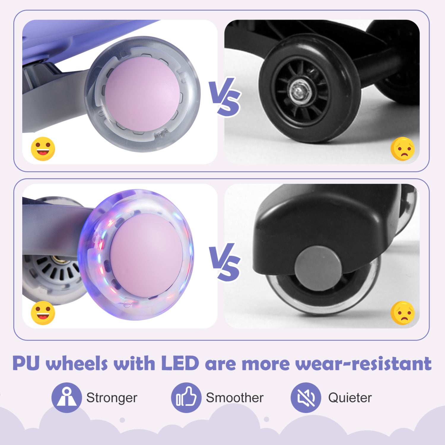 Wiggle Car Ride-On Toy, Flashing Wheels, Purple Push & Pedal Ride On Toys at Gallery Canada