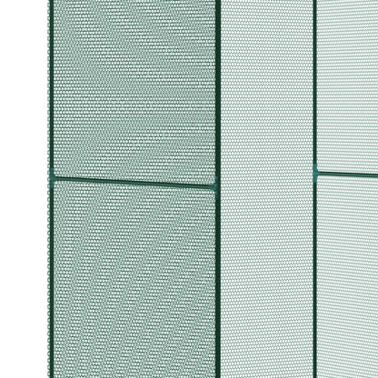 4' x 4' Walk-In Greenhouse, Roll-Up Zipper Door, Dark Green Greenhouses at Gallery Canada