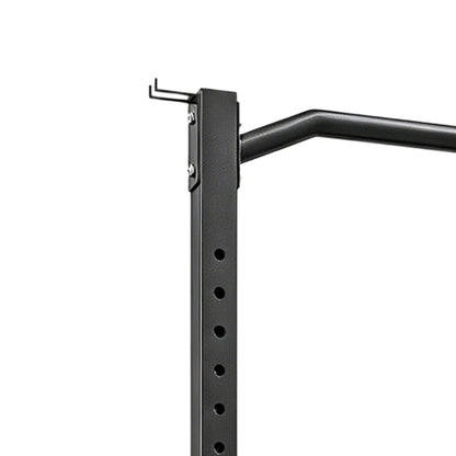 Power Cage Squat Rack, 1100LB, Pull-Up Bar, J-Hooks, Plate Storage