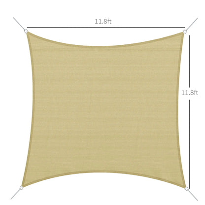 Square 12’ Sun Sail Shade, UV Protector, Outdoor Patio Cover Shade Sails at Gallery Canada