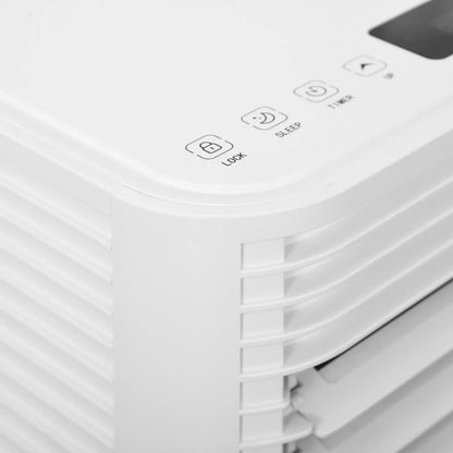8000 BTU Portable Air Conditioner, Fan, Dehumidifier, Remote, 24H Timer, White Air Conditioner at Gallery Canada