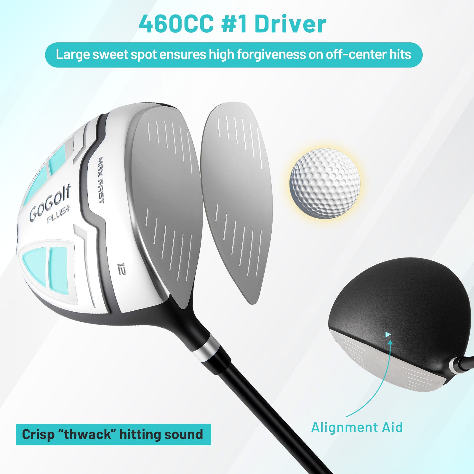 Women's Complete Golf Clubs and Bag Set Golf Stand Bag, Green Golf at Gallery Canada