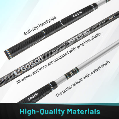 Women's Complete Golf Clubs and Bag Set Golf Stand Bag, Green Golf at Gallery Canada