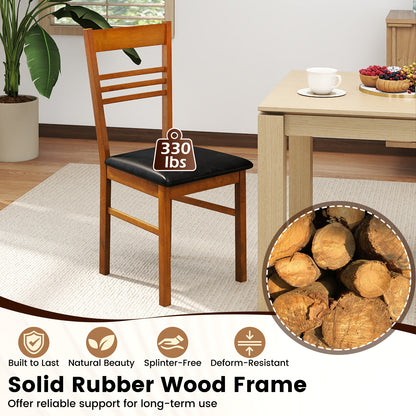 Wood Dining Chairs Set Of 2 Dining Chairs at Gallery Canada