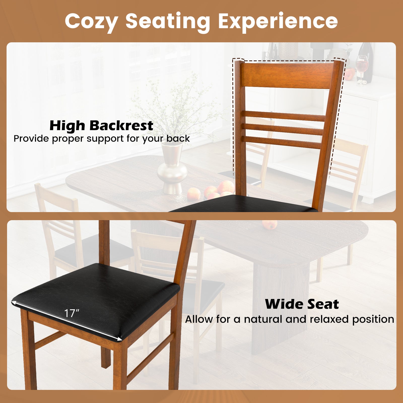 Wood Dining Chairs Set Of 2 Dining Chairs at Gallery Canada