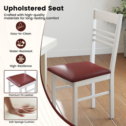 Wood Dining Chairs Set of 2, White Dining Chairs at Gallery Canada