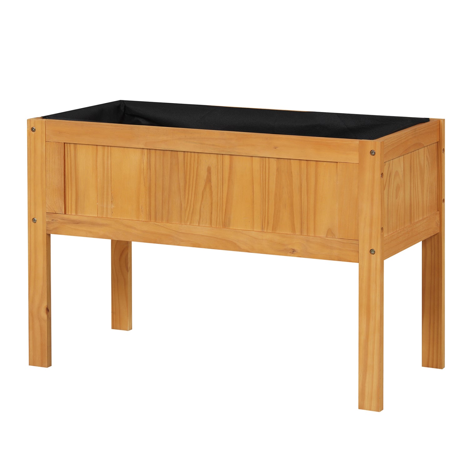 Wood Raised Garden Bed, Elevated Planter Box, Orange Raised Garden Beds Orange at Gallery Canada