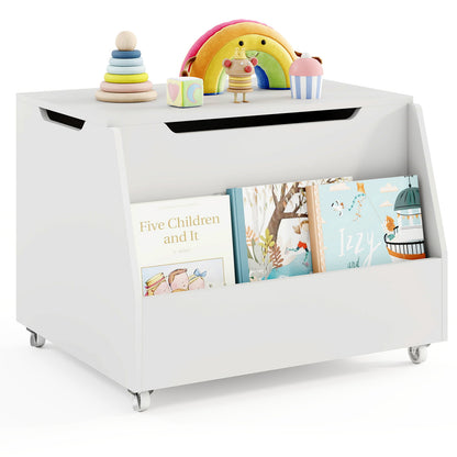 Wooden Mobile Toy Storage Organizer, White Kids Storage at Gallery Canada