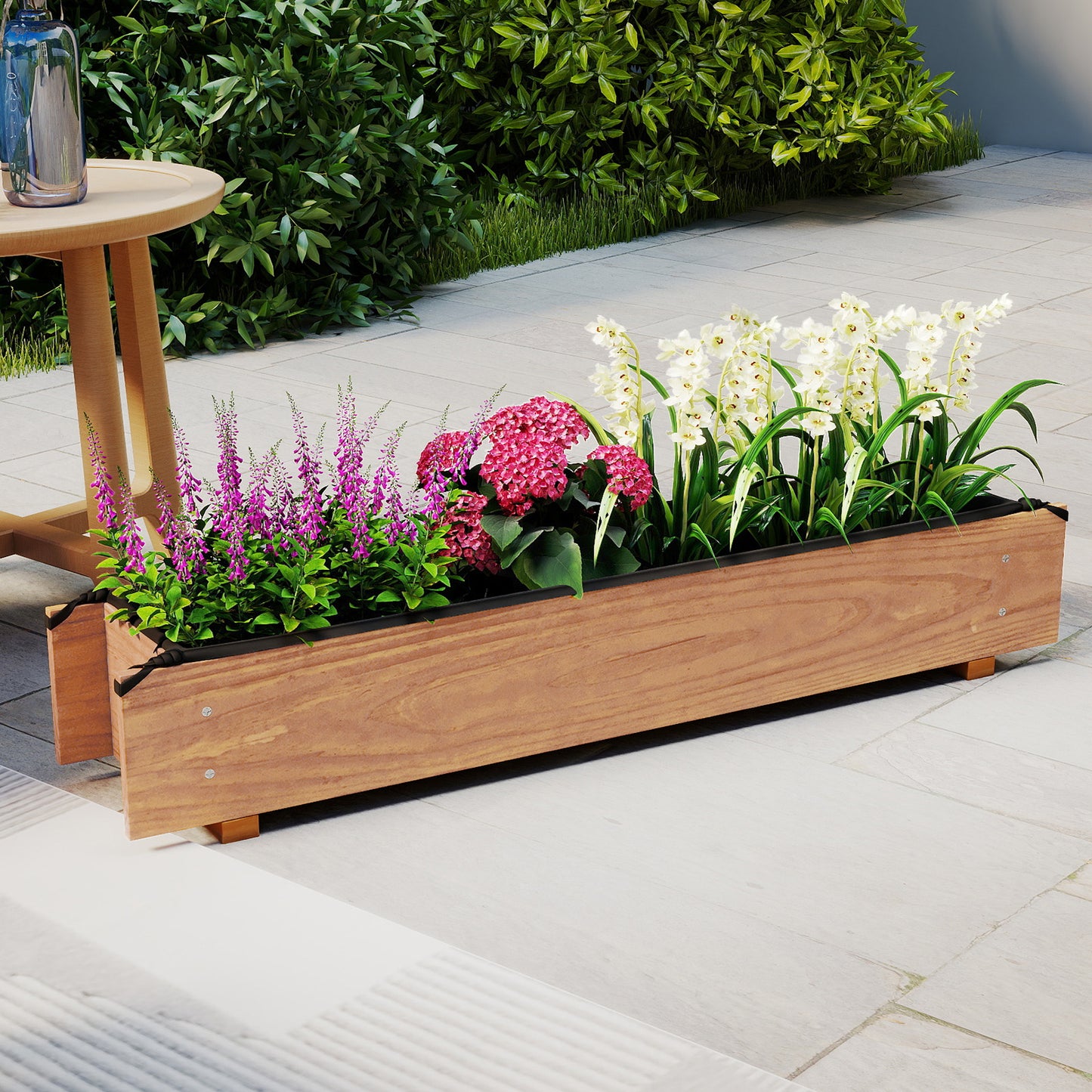 Wooden Raised Garden Bed With Drainage Holes Raised Garden Beds at Gallery Canada