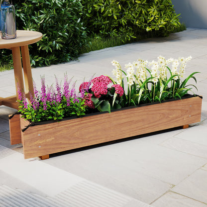 Wooden Raised Garden Bed With Drainage Holes Raised Garden Beds at Gallery Canada