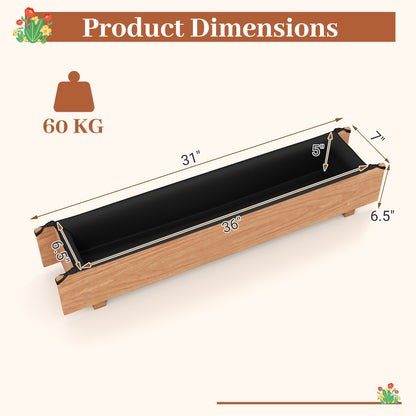 Wooden Raised Garden Bed With Drainage Holes Raised Garden Beds at Gallery Canada