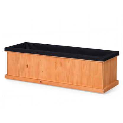 XL Wooden Raised Garden Bed with Drainage Holes, Planter Box Raised Garden Beds at Gallery Canada