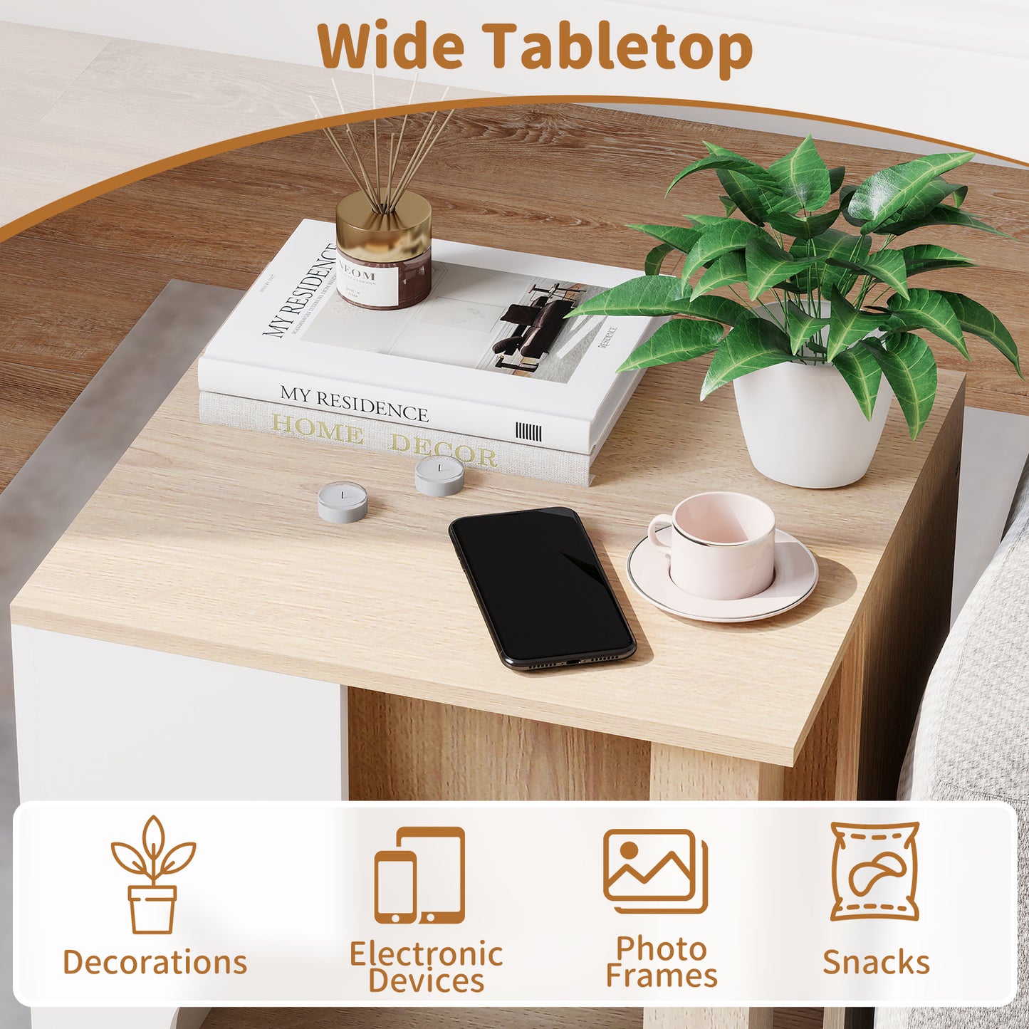 Wooden Semi-enclosed Cat Condo with Kitty Head-shaped Entry and Metal Legs, Natural Cat Trees Condos & Scratchers at Gallery Canada