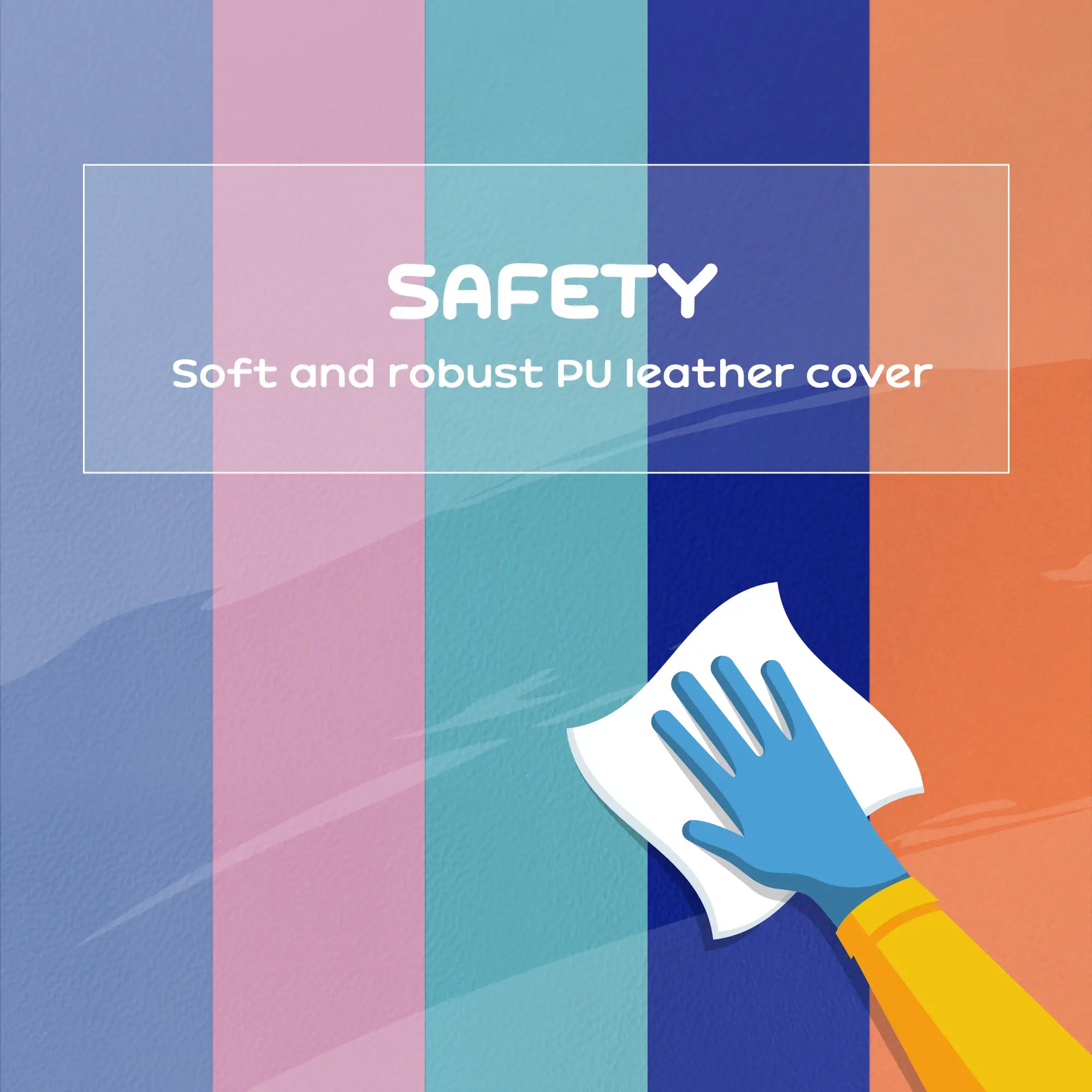 6 Piece Soft Play Equipment, 6-72 Months, Blue, Orange Baby Gym & Playmats at Gallery Canada