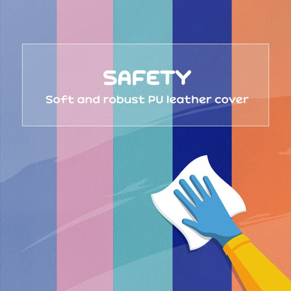 6 Piece Soft Play Equipment, 6-72 Months, Blue, Orange Baby Gym & Playmats at Gallery Canada