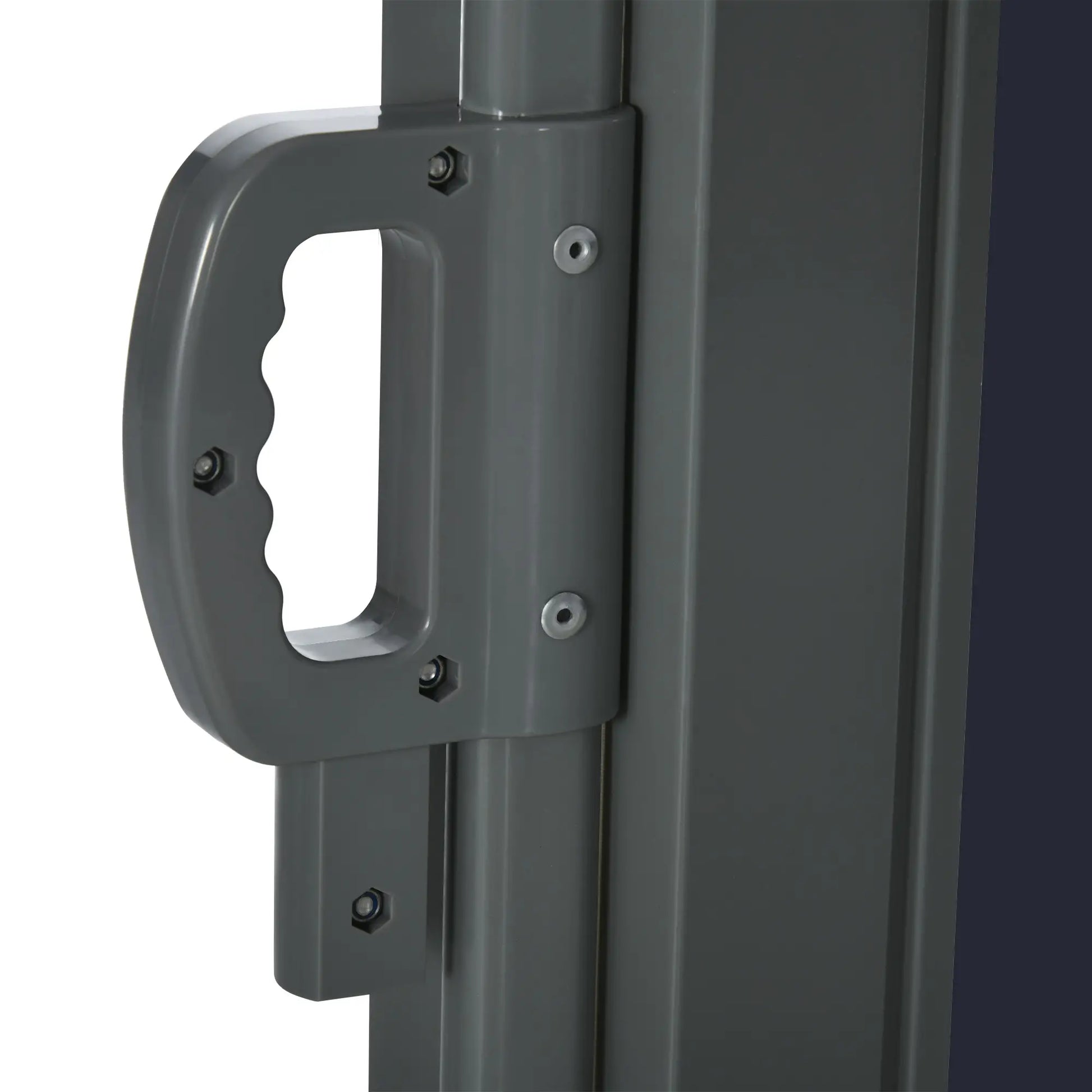 118" x 63" Outdoor Folding Privacy Screen, UV Wind Resistant, Dark Blue Side Awnings at Gallery Canada