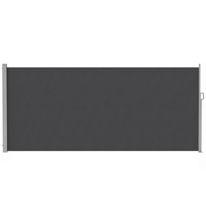 Retractable Side Awning, 165" x 73", Water-Resistant, UV 50+, Dark Grey Side Awnings Dark Grey at Gallery Canada