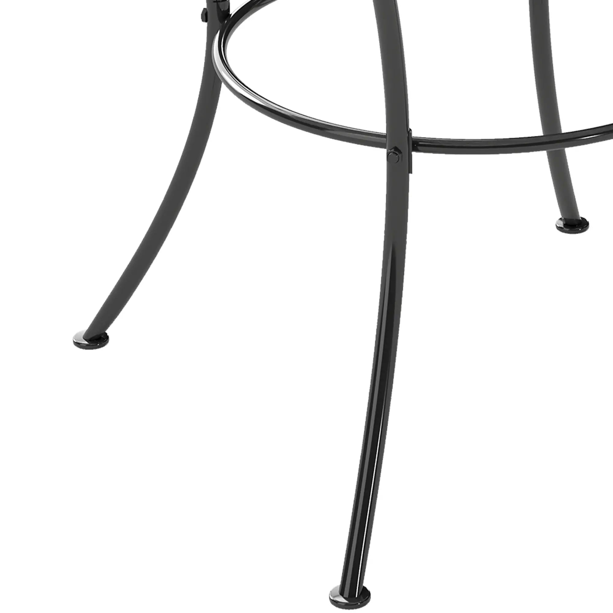 Square Metal Bistro Table, 23.6
