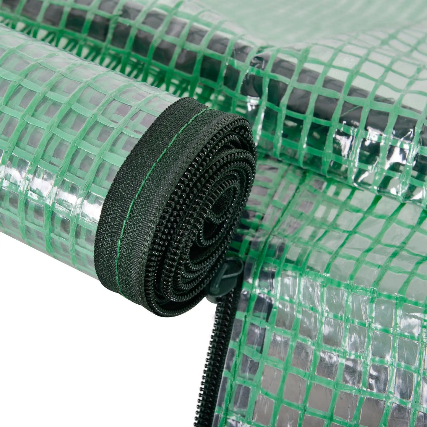 Mini Greenhouse With Zippered Doors, 79" x 39" x 32", Green Mini Greenhouses at Gallery Canada