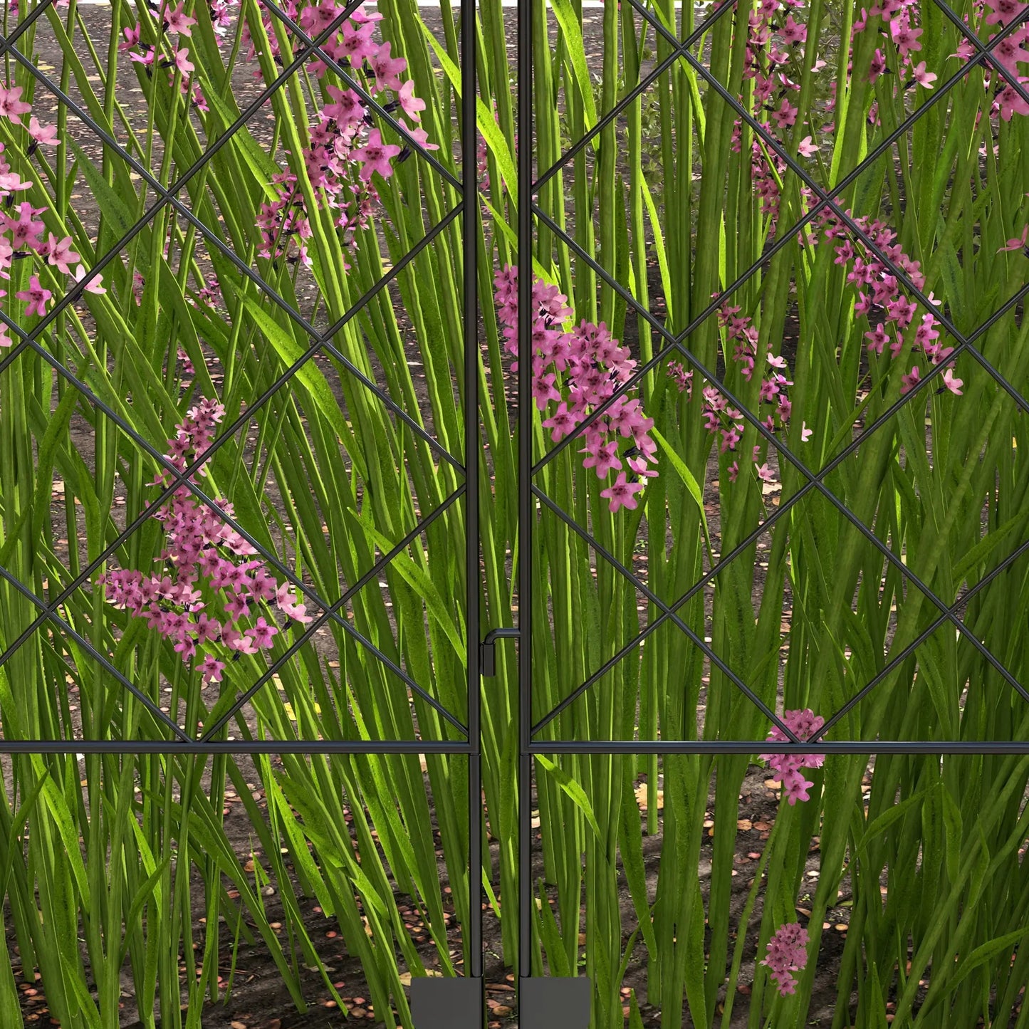 7 Pack Garden Fencing, Decorative Fence Panels, Animal Barrier, Flower Edging, Black Garden Fences at Gallery Canada