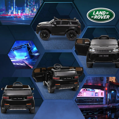 Land Rover Discovery Sport Licensed 12V Ride On Car, Black Electric Toy Cars at Gallery Canada