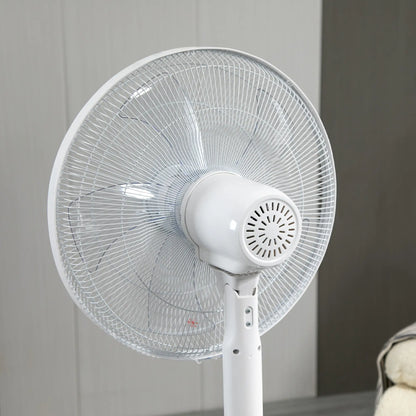 Floor Standing Fan with Remote, Oscillating, LED Screen, White Stand Fans at Gallery Canada