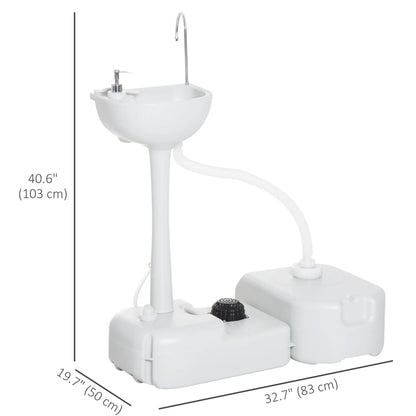 Portable Camping Sink, 17L Water Tank, 24L Recovery Tank Camping Sinks at Gallery Canada
