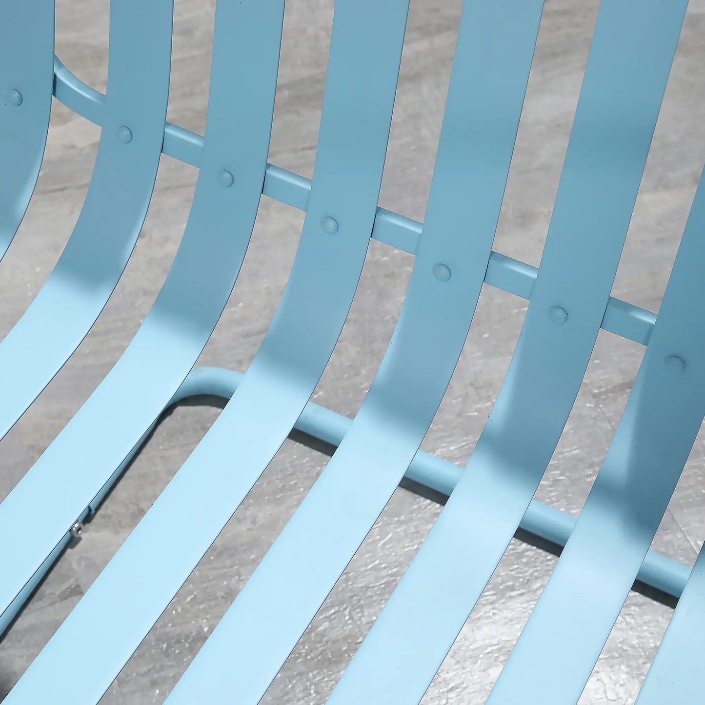 3-Piece Patio Bistro Set, Metal Frame, 2 Chairs & Round Table, Sky Blue Bistro Sets at Gallery Canada