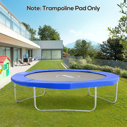 8ft Trampoline Pad, 96", Spring Safety Cover, EPE Foam, Blue Trampolines at Gallery Canada