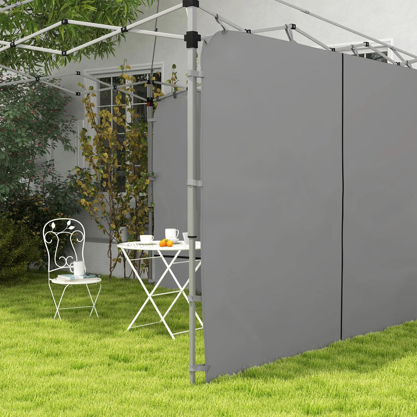 Instant Canopy Sidewall, Zipper Mesh Window, 10 x 10 ft, 2 Pack Gazebo Sidewalls at Gallery Canada