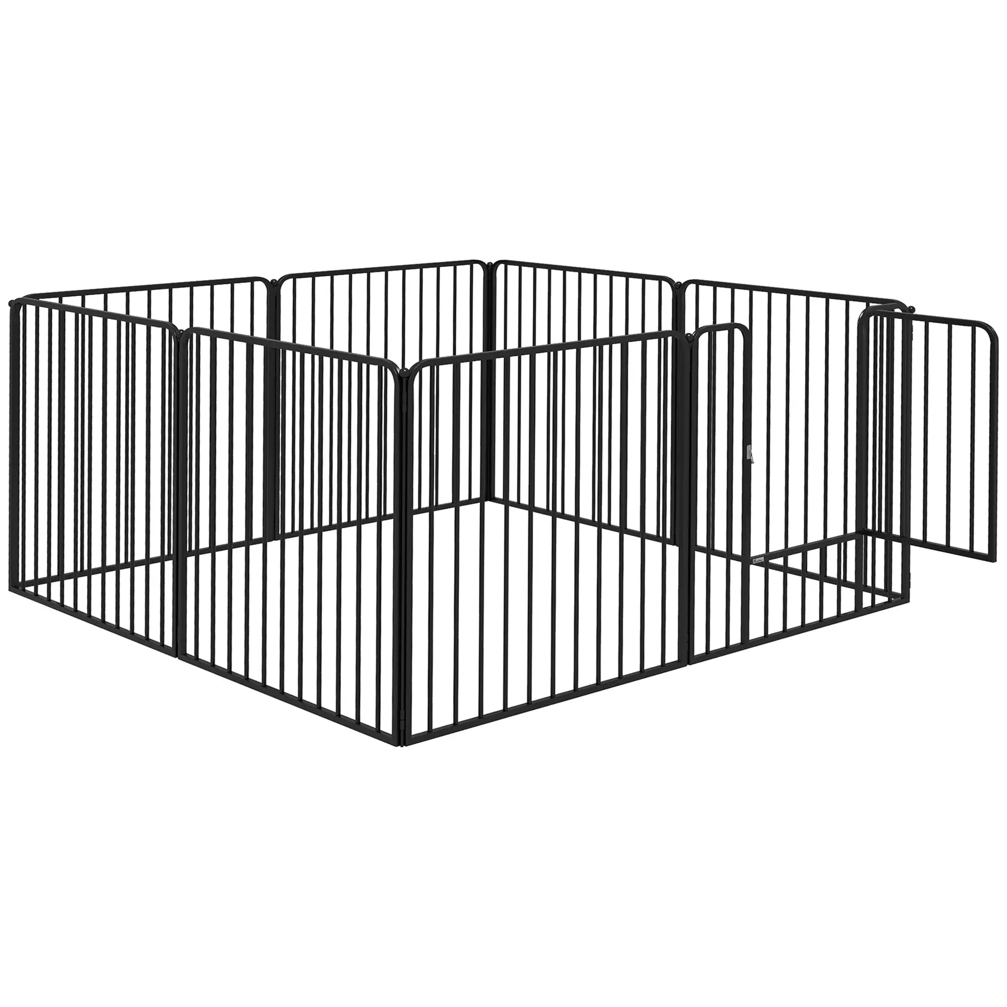 Outdoor Dog Fence, 8 Panels 31.5
